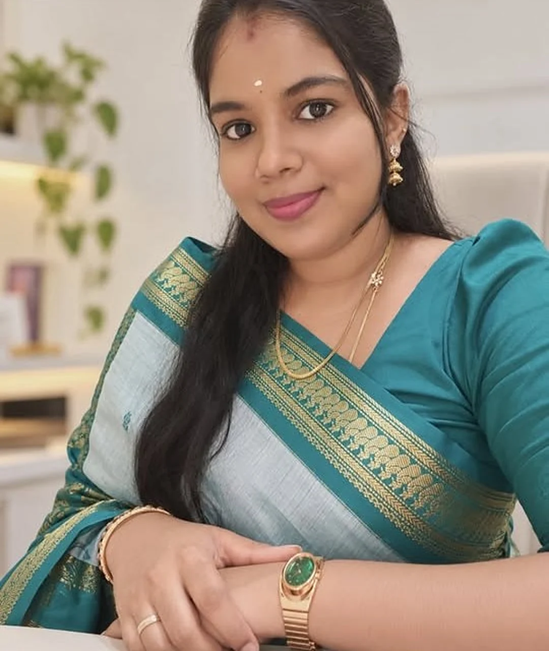 Dr. Inbavalli N at her clinic